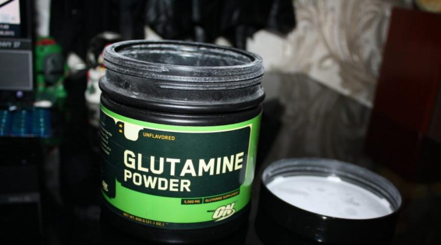 Glutamine Powder от Optimum Nutrition. Glutamine Powder от Optimum Nutrition — как принимать, состав, отзывы Глютамин 1000 caps